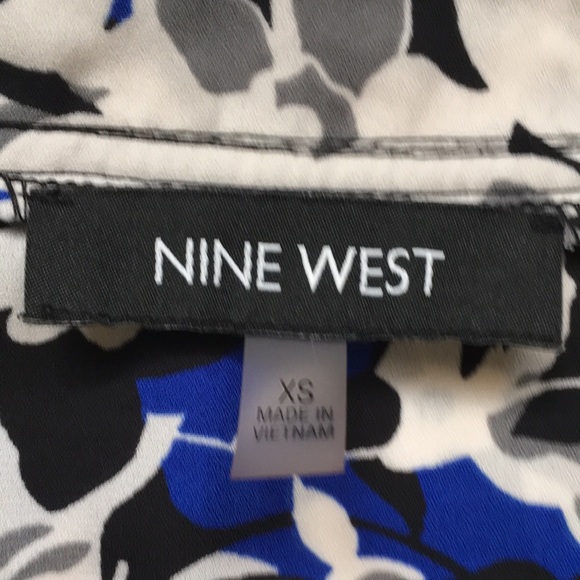 Nine West 🛍️ Women's Sleeve Blouse Sz XS - Picture 6 of 7